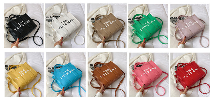 Women Designer Letters Large Capacity Tote Bag ခ