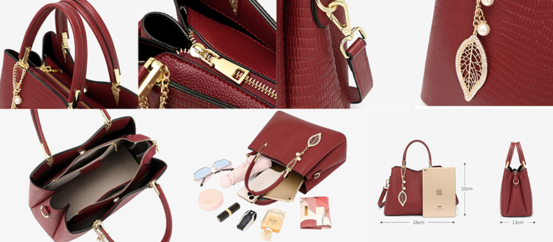 Exquisite Genuine leather women's handbag