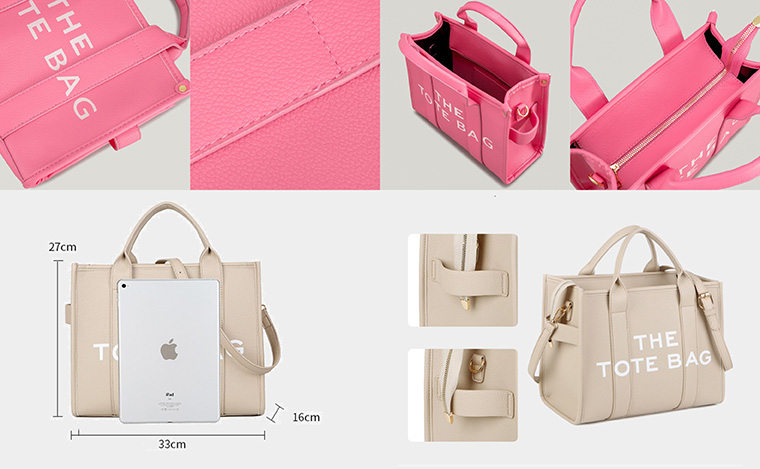 Women Designer Letters Large Capacity Tote Bag c