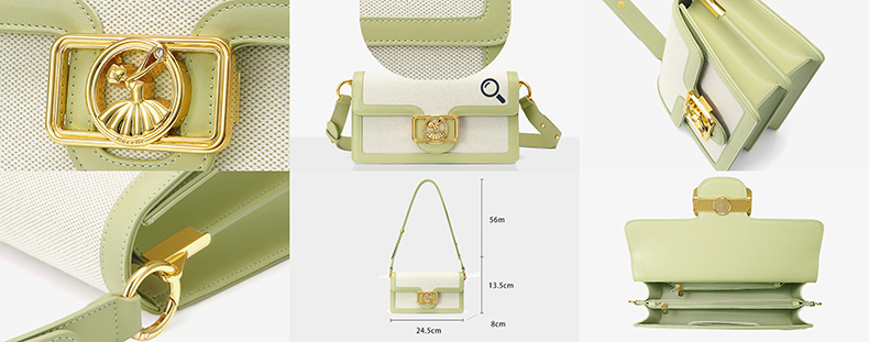 Women’s niche elegant messenger bag c
